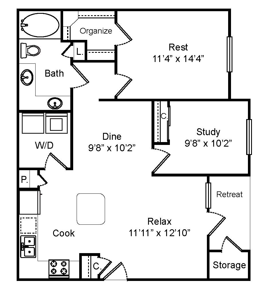 B1 Study-Den